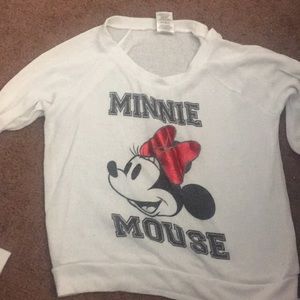 Minnie Mouse long sleeve shirt!